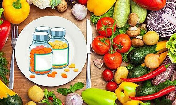 vitamíny vo výrobkoch na zvýšenie účinnosti