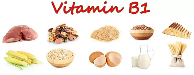 vitamín B1 v produktoch na potenciu